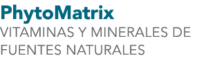 PhytoMatrix VITAMINAS Y MINERALES DE FUENTES NATURALES